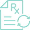An icon of a prescription document 